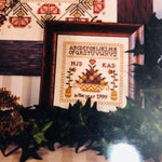 Hillside Samplings, The Marriage Sampler, HS-45, Vintage 1999, Counted Cross Stitch Chart