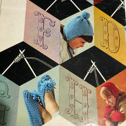 Bernat, Learn To Knit Book, No. 127, Vintage 1965, Knitting Booklet