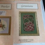 Serendipity Designs, Set Of 6, Vintage 1990, Counted Cross Stitch Chart*