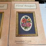 Serendipity Designs, Set Of 4, Vintage 1990, Counted Cross Stitch Chart*