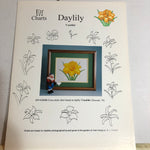 Elf Charts, Daylily, Condilla, Vintage 2000, Counted Cross Stitch Chart