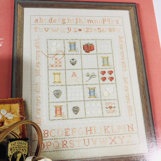 Sue Hillis, The Needleworker's Sampler, LI38, Vintage 1996, Counted Cross Stitch Chart