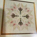 Cross 'N Patch, A Quilters Garden, Vintage 1999, Counted Cross Stitch Chart