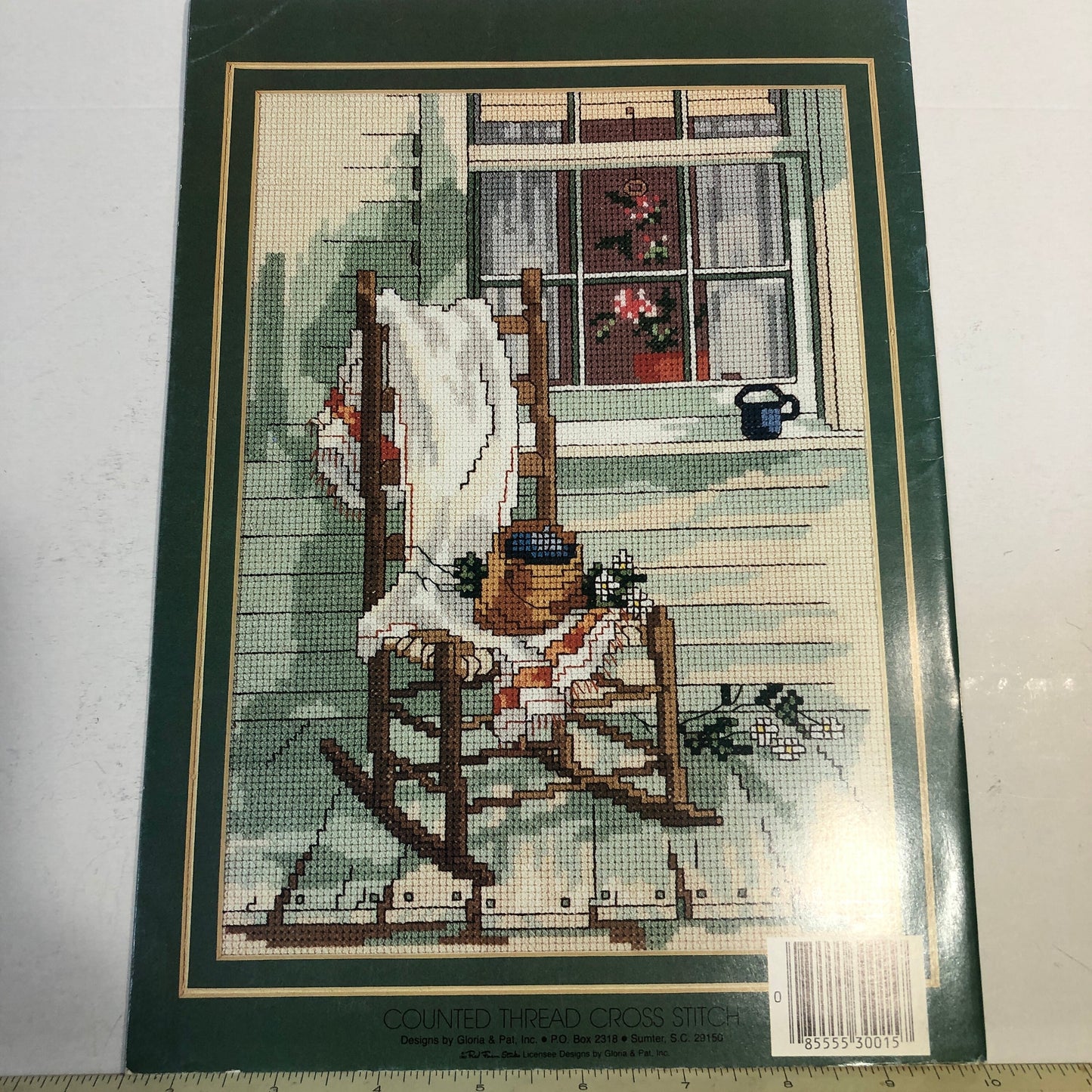 Gloria & Pat, Red Farm Studios, Good'N Country, Vintage 1982, Counted Cross Stitch Chart