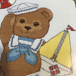 Gloria & Pat, Bears Ahoy!!, Book 30, Vintage 1984, Counted Cross Stitch Chart