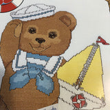 Gloria & Pat, Bears Ahoy!!, Book 30, Vintage 1984, Counted Cross Stitch Chart