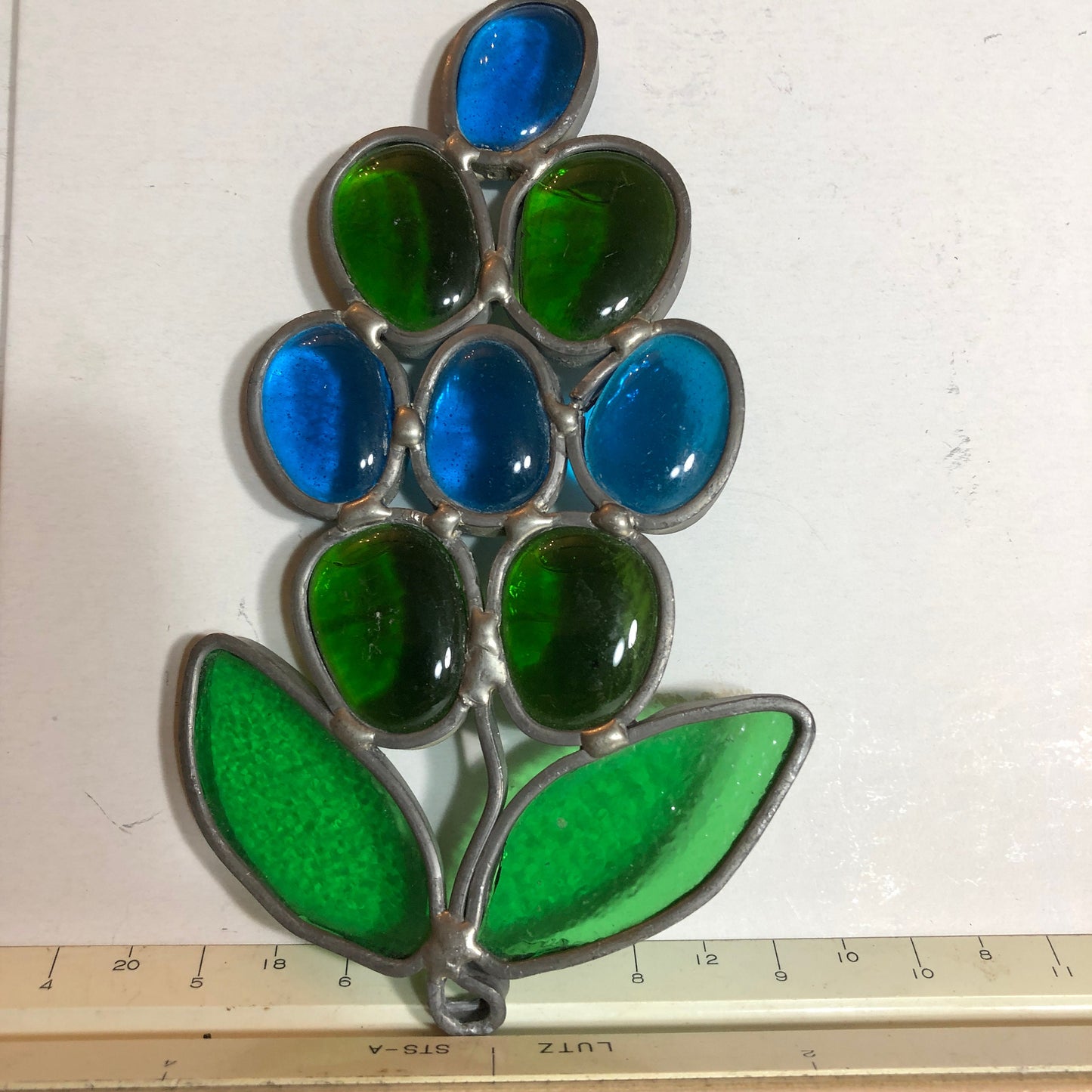 Choice of Vintage Stained Glass Ornaments/Suncatchers, See Variations*