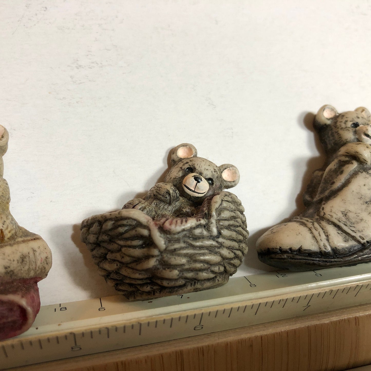 Bear Magnets, Set Of 3, Cute Set Of Decorative Magnets