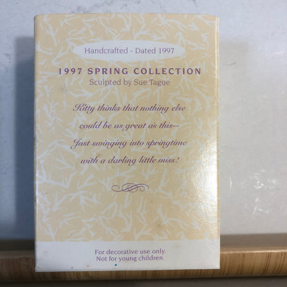 Hallmark, Spring - Time, Spring Collection, Dated 1997, Keepsake Ornament