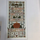 Curtiss Boehringer, The Hometown Days Sampler, Vintage 1994, Counted Cross Stitch Chart*