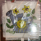 Designs For The Needle, In The Garden, Watering Can, Vintage Cross Stitch Kit