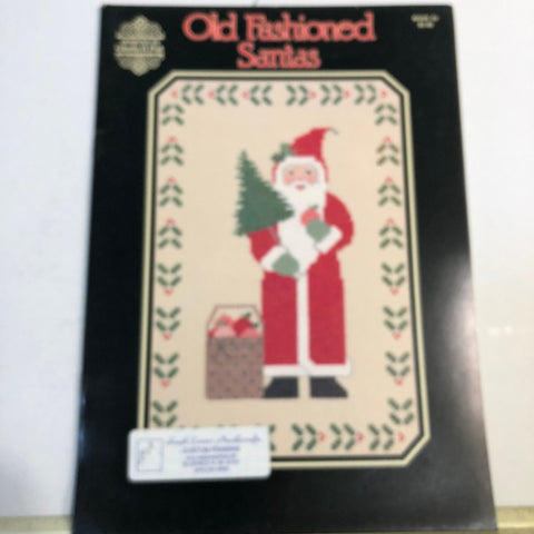 Gloria & Pat, Old Fashioned Santas, Book 53, Vintage 1987, Counted Cross Stitch Chart