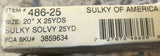 Sulky Of America, Sulky Solvy, Size 20 Inches By 25 Yards, 486-25 Stabilizer