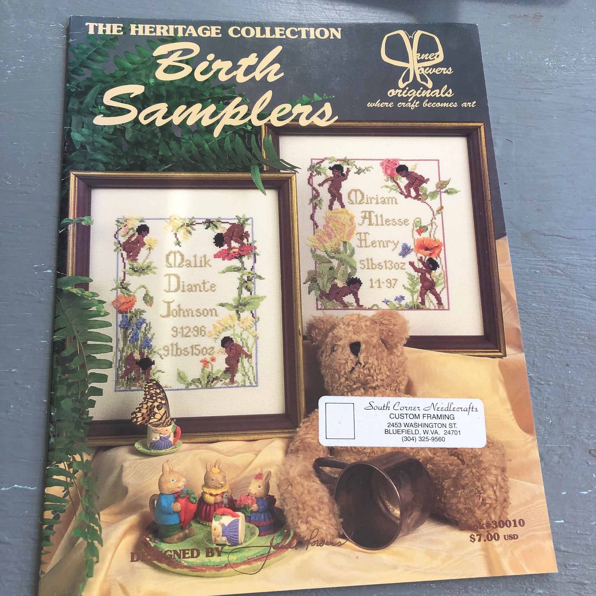 Jeanette Crews, Birth Samplers, The Heritage Collection, Janet Powers Originals*