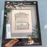 Moss Creek Designs, Wisteria Gate, Rae Iverson, Vintage 1995, Counted Cross Stitch Chart