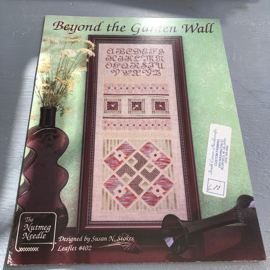 The Nutmeg Needle, Beyond the Garden Wall, Vintage 1994, Counted Cross Stitch Chart