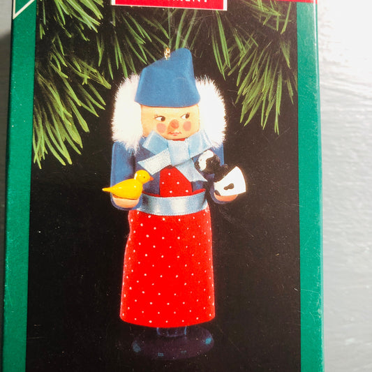 Hallmark, Frieda The Animals' Friend, North Pole Nutcrackers, Dated 1992, Keepsake Ornament*