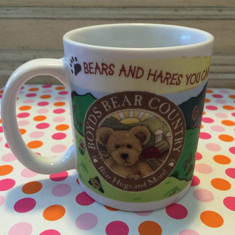 Bears and Hares You can Trust Boyds Bear Country mug