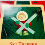 Hallmark, Ski Tripper, Vintage 1986, Keepsake ornament, QX420-6