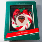 Hallmark, Sweet Memories, Dated 1989, Photoholder Ornament