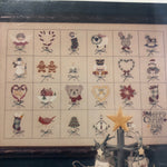 The Cricket Collection, Advent Calendar, Karen Hyslop, Counted Cross Stitch Chart