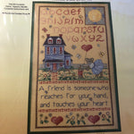 Cross My Heart, Day Sampler, 2006, Counted Cross Stitch Kit