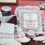 Margaret & Margaret, Joined In Marriage Sampler, Vintage 1991, Counted Cross Stitch Chart