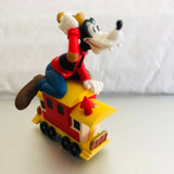 Hallmark, Mickey's Locomotive & Goofy's Caboose, Pair Of Merry Miniatures, Dated 1998*