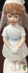 Enesco, My First Communion, Prayer Girl, Vintage 1981, collectible figurine