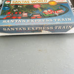 Kurt S. Adler, Santa's World, Santa's Express Train, Sleigh & Caboose handcrafted in Wood
