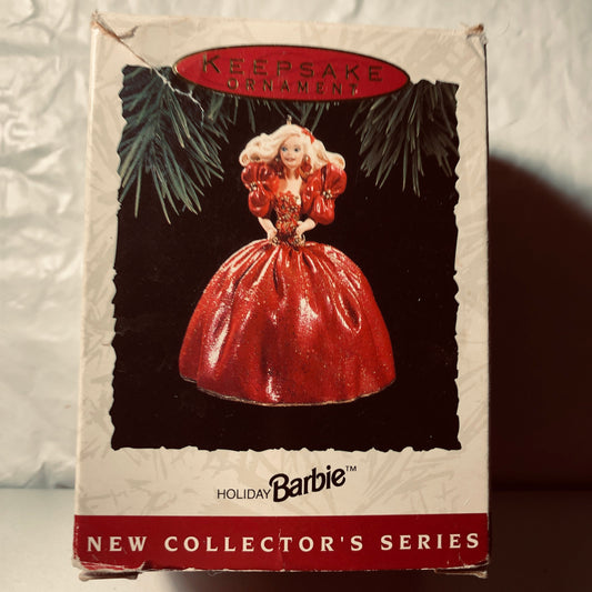 Hallmark, Holiday Barbie, Dated 1993, Keepsake Ornament, QX572-5