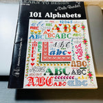 Jeanette Crews, Dale Burdette, 101 Alphabets, Vintage 1988, Counted Cross Stitch Chart
