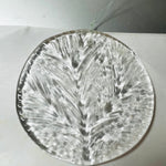 Clear Glass Fern Ornament