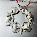 Pewter, Starfish and Sand Dollar Ornament