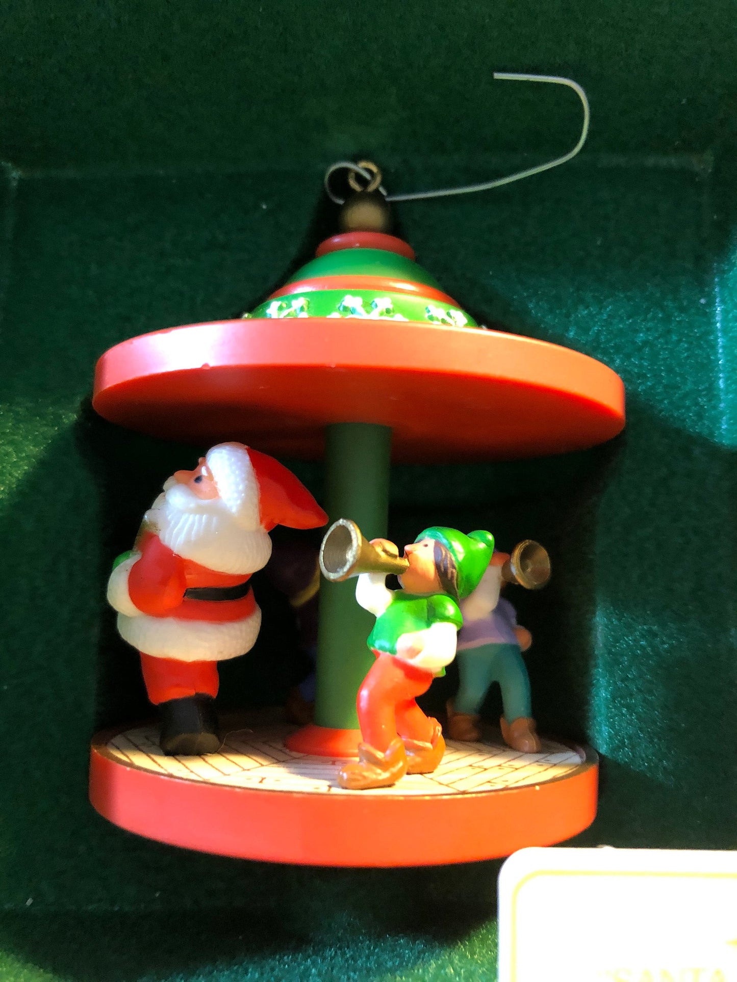 Hallmark, Carousel #6, Santa and Friends, Dated 1983, Keepsake, Ornament, QX4019*