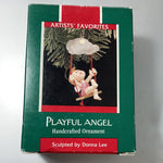 Hallmark, Playful Angel, Vintage 1989, Keepsake Ornament, QX453-5