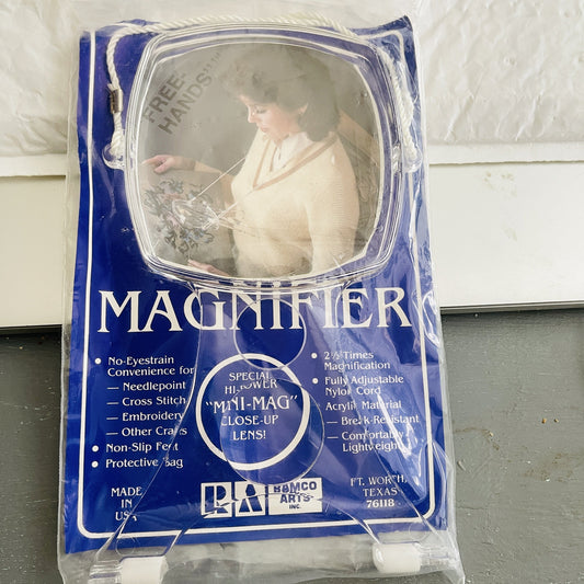 Ramco Arts, Magnifier, 2.5 times magnification, made in USA