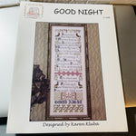 Rosewood Manor, Good Night, 2008, Counted Cross Stitch Chart