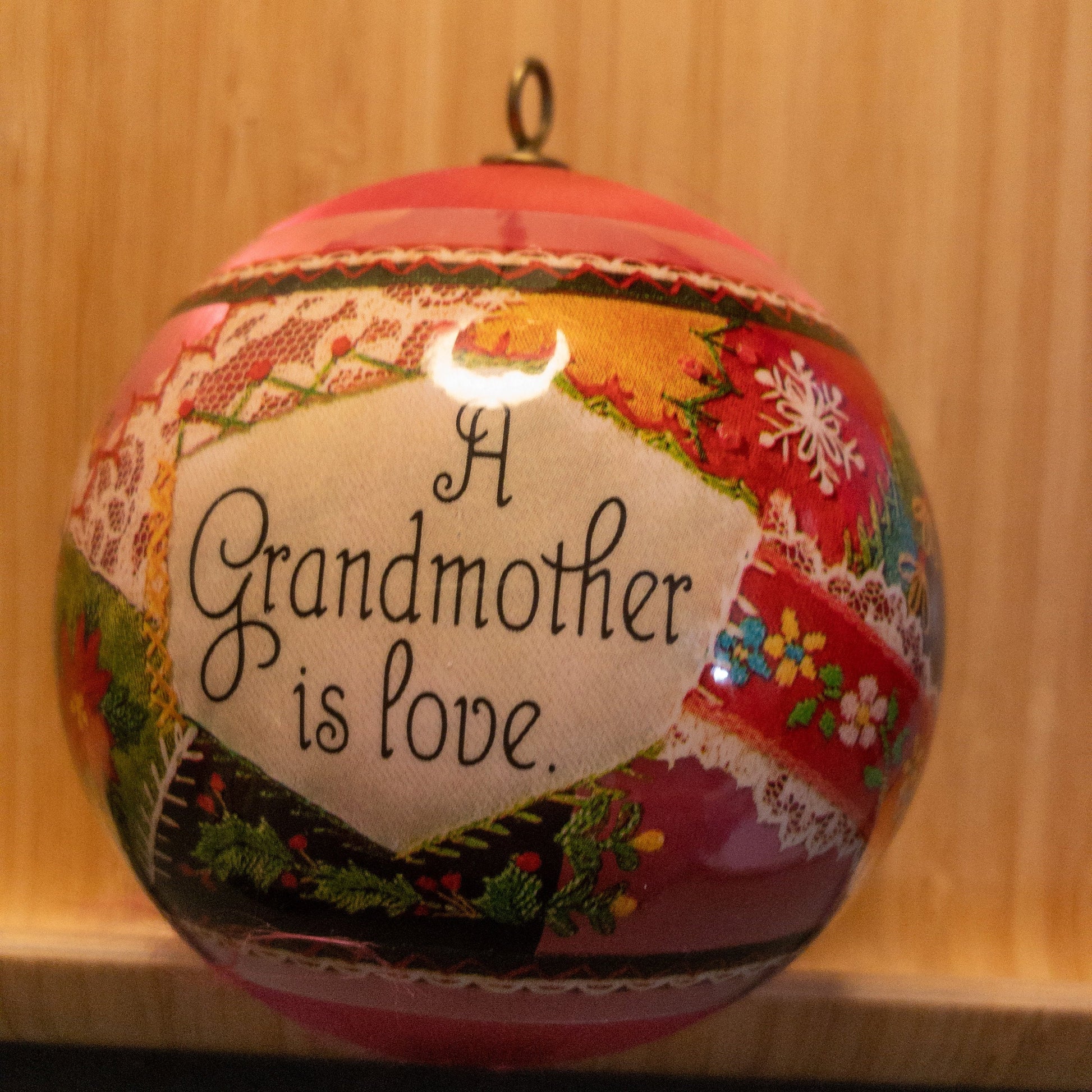 Hallmark, Grandmother, Dated 1982, Keepsake Ball Ornament, QX2003*