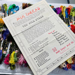 Pure China Silk Co., 75 14 Yard Skeins, Amazing Vintage Silk Thread, Letter Explaining Thread Included