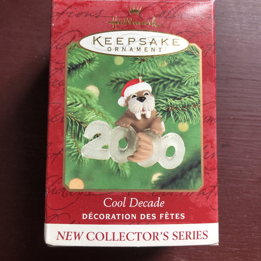 Hallmark, Cool Decade #1, Dated 2000, Keepsake Ornament, QX6764*