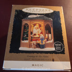 Hallmark, Coming to See Santa, Magic, Dated 1995, Keepsake Ornament, QLX7369