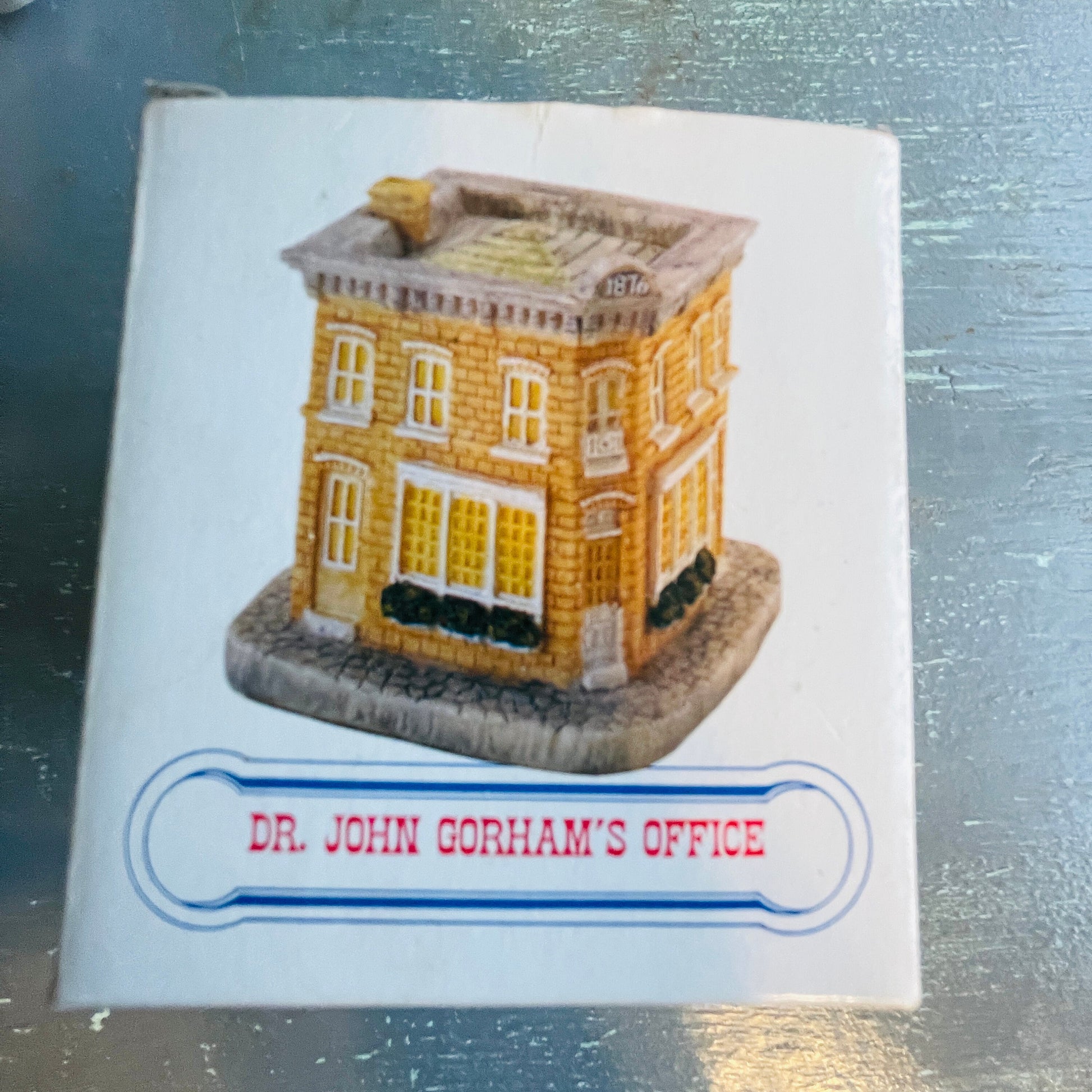 The Harmony Grove Collection, Dr. John Gorham's Office, Vintage 1994 Collectible Building