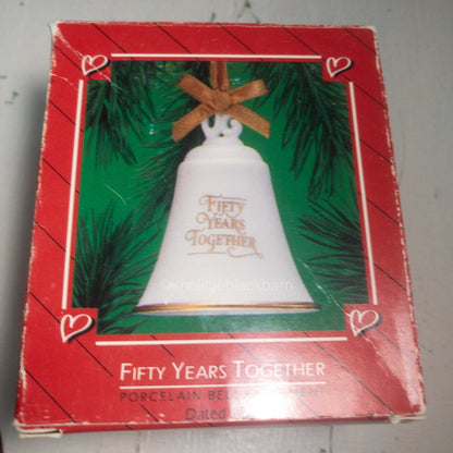 Hallmark, Fifty Years Together, Dated 1986, Keepsake Ornament, QX4006*