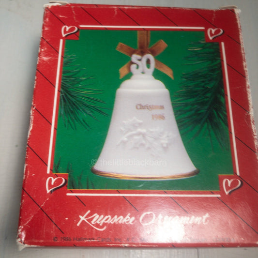 Hallmark, Fifty Years Together, Dated 1986, Keepsake Ornament, QX4006*