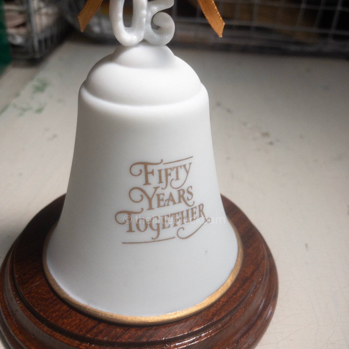 Hallmark, Fifty Years Together, Dated 1986, Keepsake Ornament, QX4006*