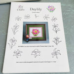 Elf Charts, Daylily, Frances Joiner (Pink), Vintage 2000, Counted Cross Stitch Chart