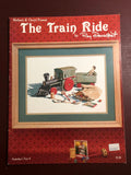 Barbara & Cheryl, The Train Ride, Vintage 1987, Counted Cross Stitch Pattern