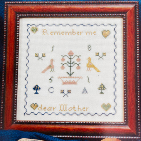 Threads of Gold, Dear Mother, Counted Cross Stitch Design Chart, 104 by 104