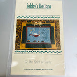 Sebby's Designs, The Spirit of Santa, Counted Cross Stitch Design Chart